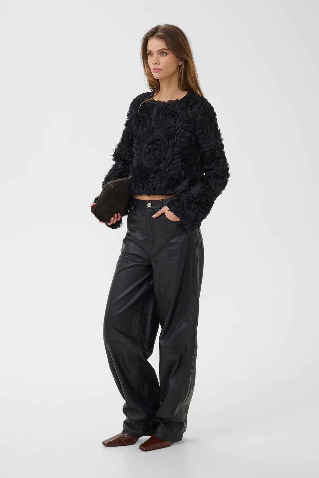 Gestuz - Gzingrida Blouse 10911477 - 100017 - Black Bluser 