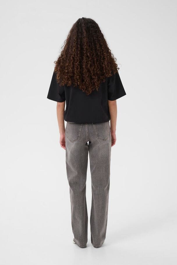 Gestuz - Gzjade Straight Jeans 10910808 - 102235 - Washed Light Grey Jeans 