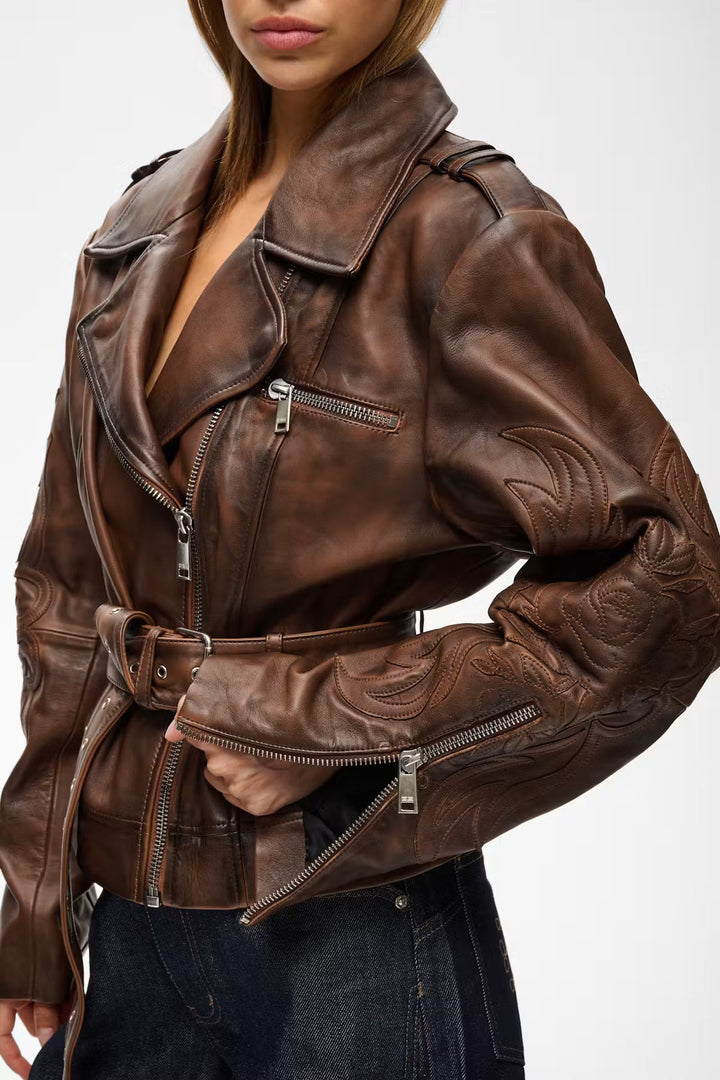Gestuz - Gzpernille Jacket 10911980 - 1000234 - Brown/Black Effect Jakker 
