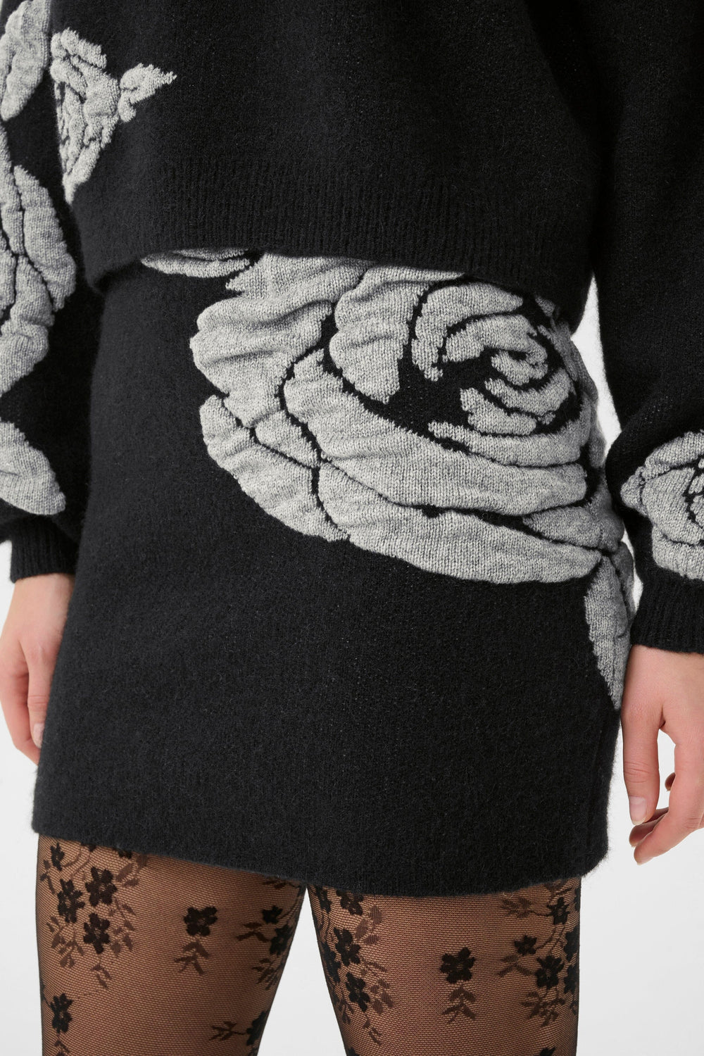 Gestuz - Gzrosaly Skirt 10910595 - 100017 - Black Nederdele 