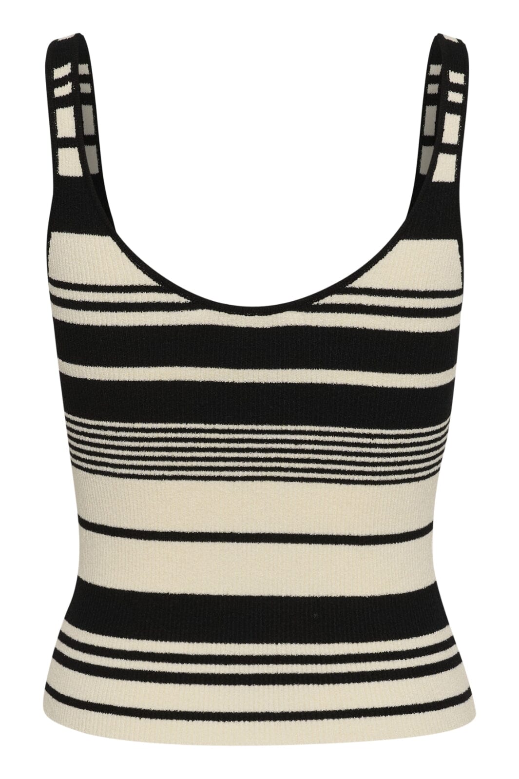 Gestuz - Gzstela Top 10910343 - 107874 - Black/Birch Striped Toppe 