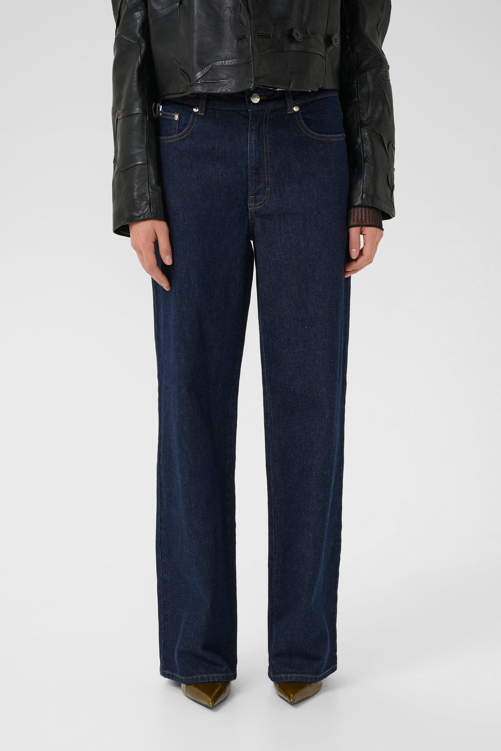 Gestuz - Gzsummer Wide Jeans 10910391 - 107896 - Unwashed Denim Jeans 