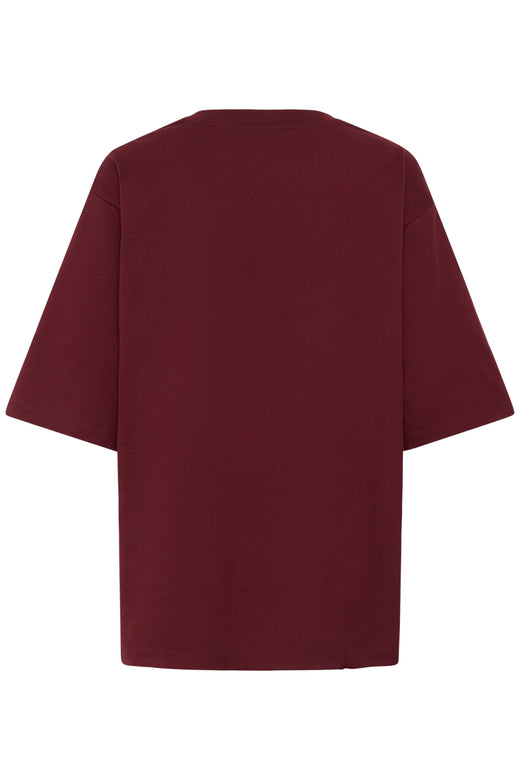 Gestuz - Gztimune Tee 10911405 - 191724 - Cabernet T-shirts 