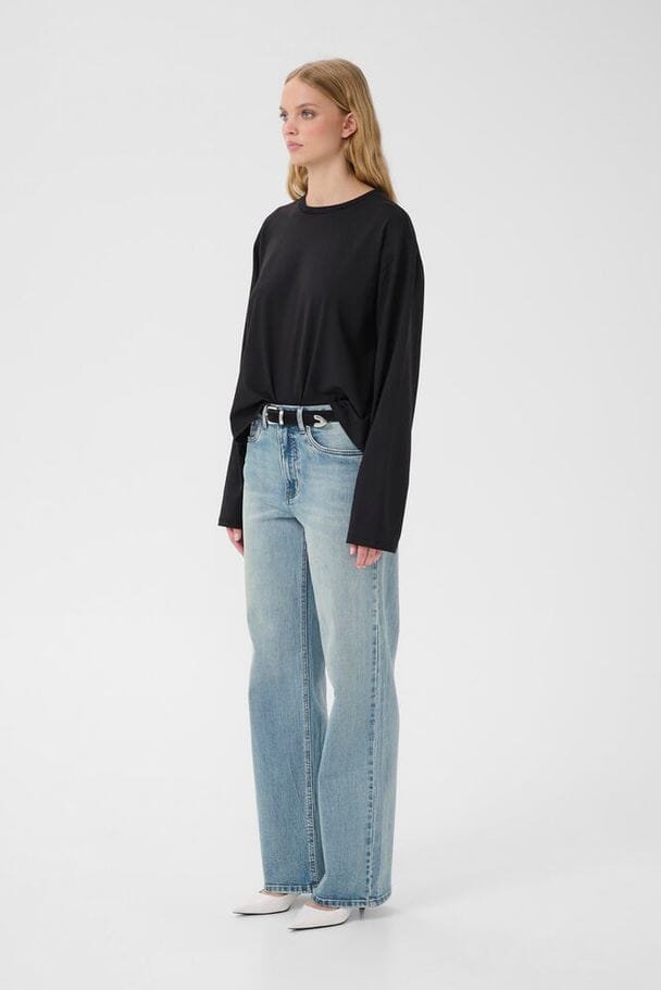 Gestuz - Gzzolani Wide Jeans 10910876 - 104590 - Washed Blue Jeans 