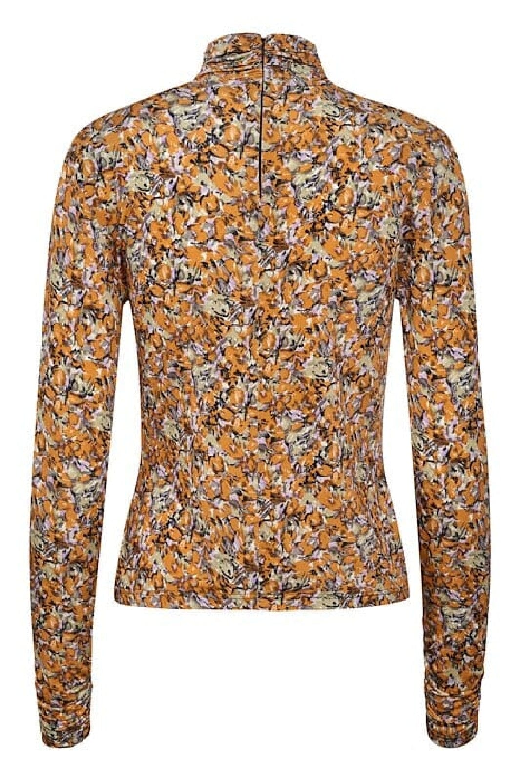 Gestuz - OdaGZ p blouse - Orange purple brush Bluser 