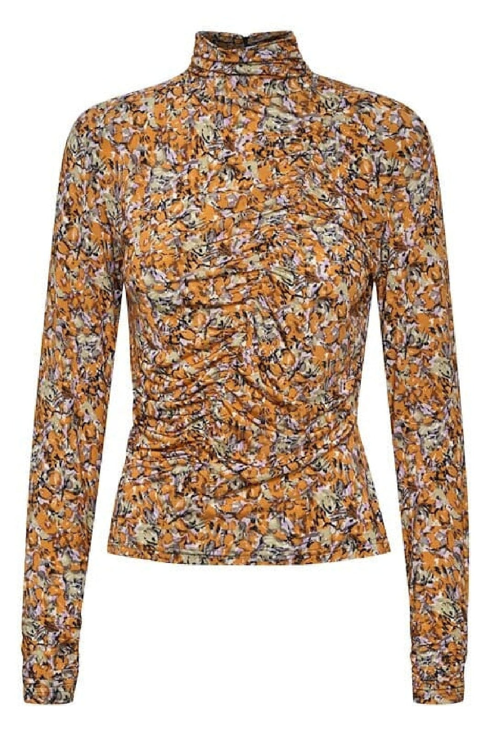 Gestuz - OdaGZ p blouse - Orange purple brush Bluser 