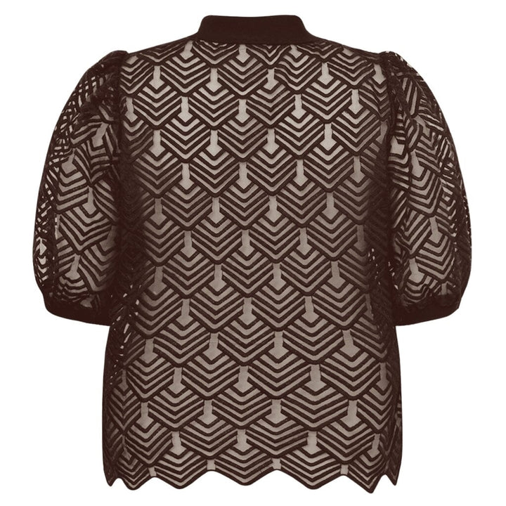 Gossia - Avago Polo Tee G2453 - Chocolate T-shirts 