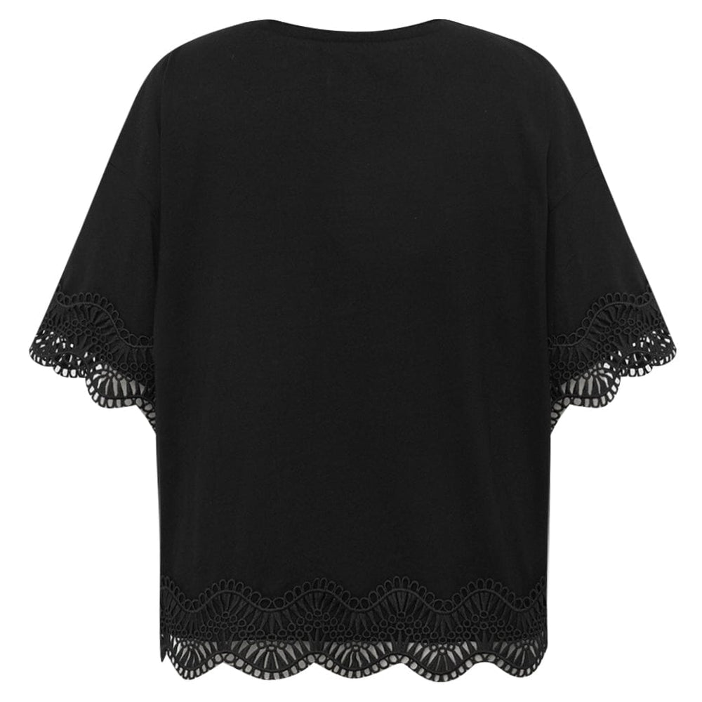 Gossia - Covego Tee G2947 - Black T-shirts 