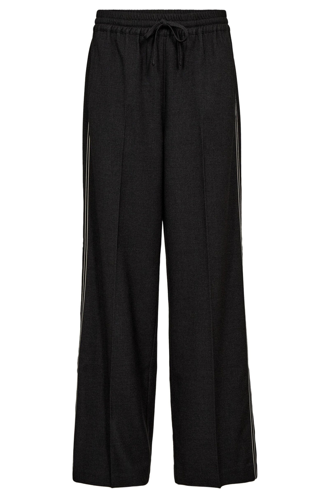 Gossia - Florencego Pants G2282 - Dark Grey Melange Bukser 