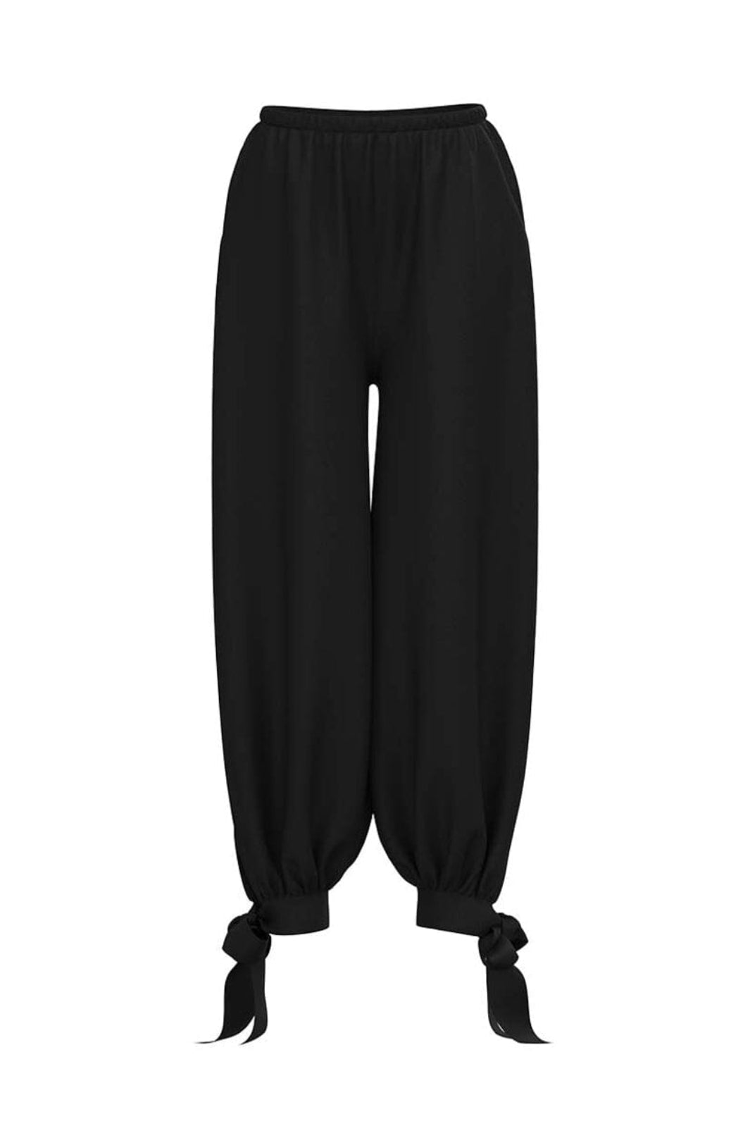 Gossia - Jealigo Balloon Pants G2881 - Black Solid