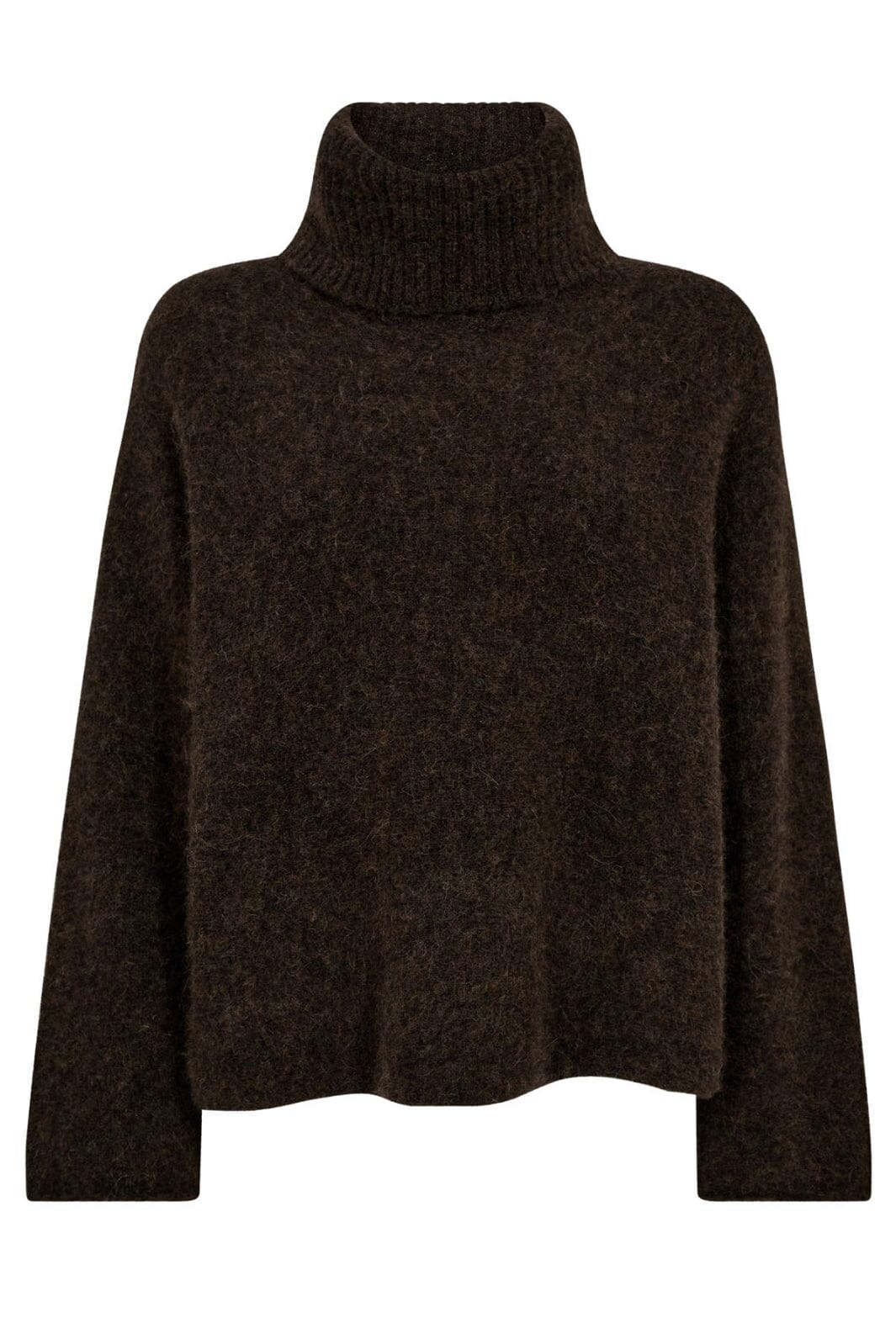 Gossia - Noomigo Sweater G2113 - Brown Melange Sweatshirts 