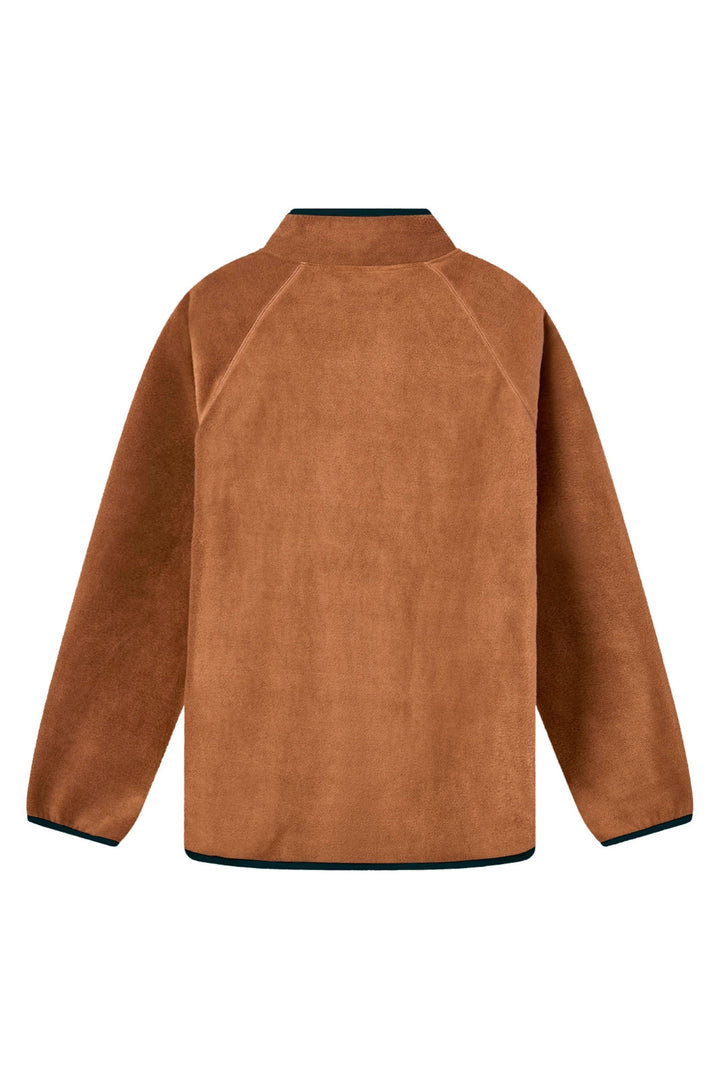 H2O - Sejerø Fleece Half Zip - Bison Brown Fleece jakker 