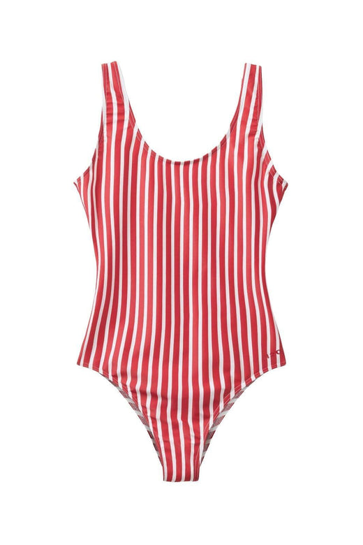 H2O - Stripe Swimsuit 101014 - 2000 - Red Badedragter 