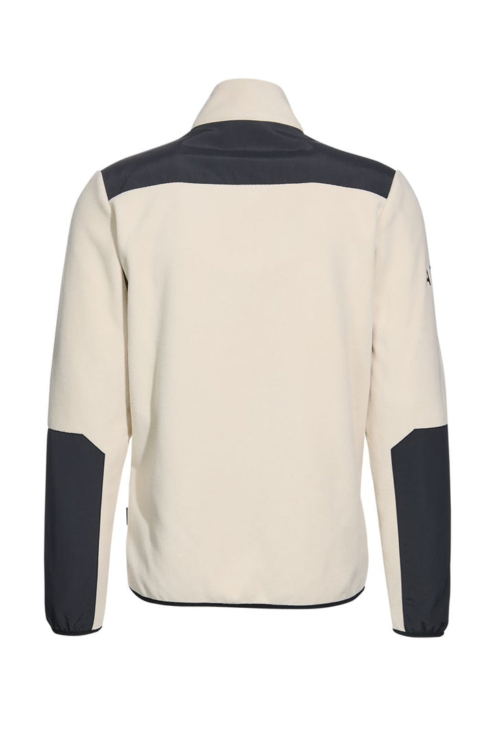 Halo - Blocked Zip Fleece 610209 - 8754 - Oyster Gray