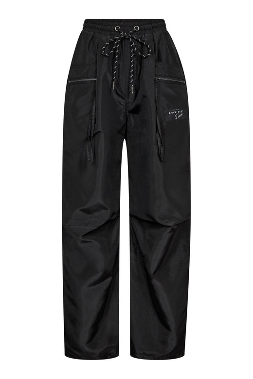Haute L'Amitié - Cargo Zip Pocket Tall Pant HL10682 - Black Bukser 