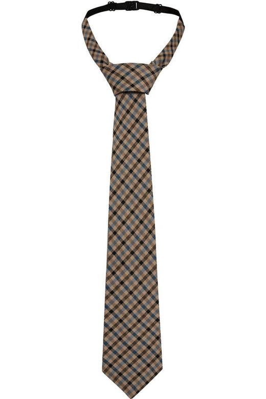 Haute L'Amitié - Check Tie HL10808 - Blue Check Accessories 