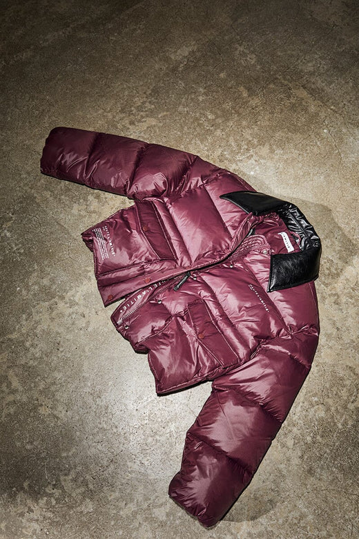 Haute L'Amitié - Climb Crop Pocket Jacket HL10702 - Wine Jakker 
