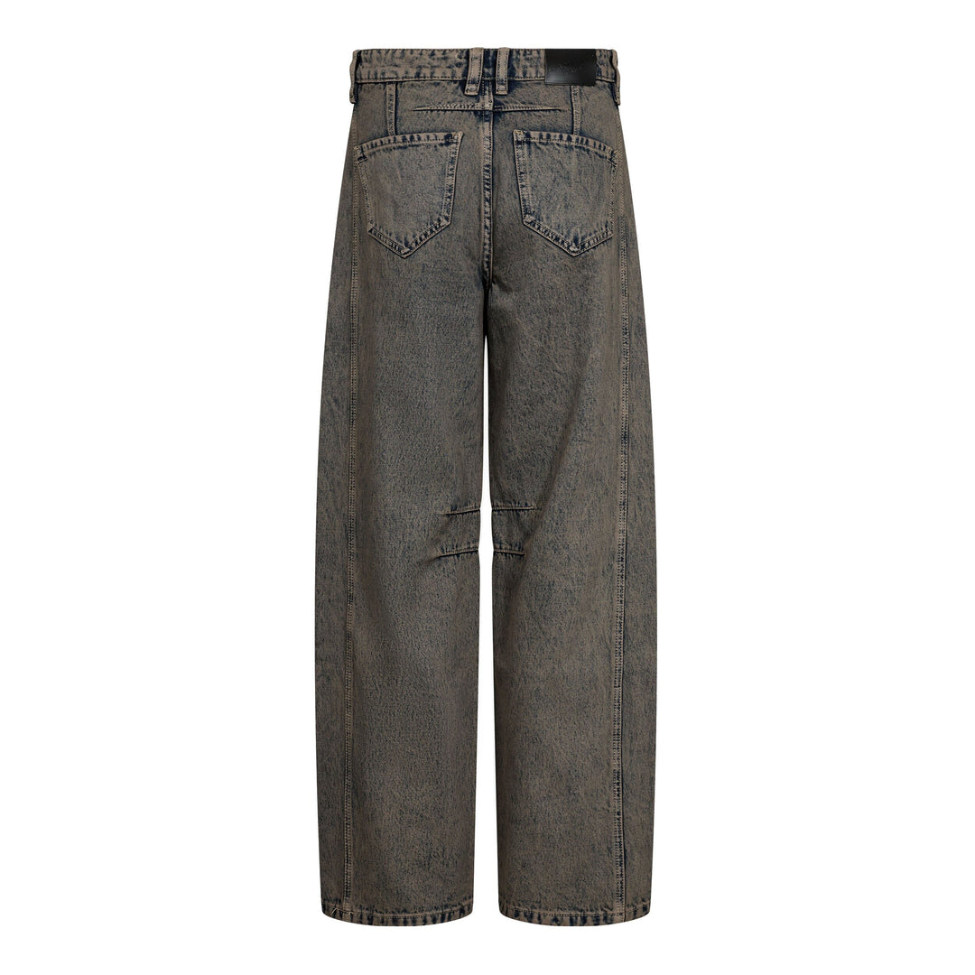 Haute L'Amitié - Drew Barrel Panel Jeans HL10848 - Mocca Jeans 