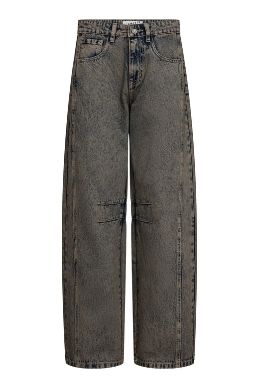Haute L'Amitié - Drew Barrel Panel Jeans HL10848 - Mocca Jeans 
