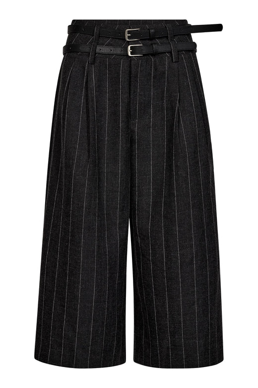 Haute L'Amitié - Ivanna Belt Bermuda Hl11115 - Dark Grey Shorts 