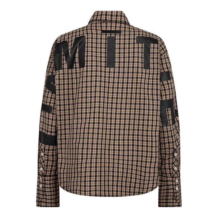 Haute L'Amitié - Maxi Logo Check Shirt HL10813 - Dessert Skjorter 