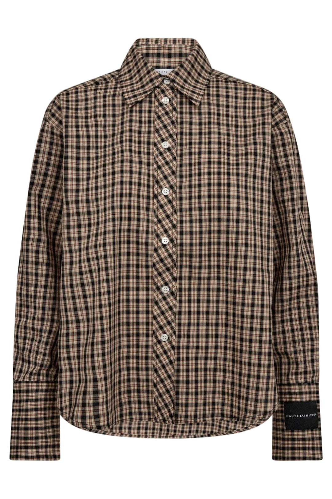 Haute L'Amitié - Maxi Logo Check Shirt HL10813 - Dessert Skjorter 