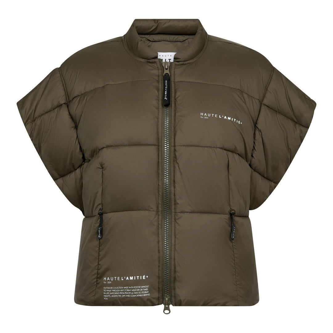Haute L'Amitié - Mount Puffer Vest HL10159 - Army Frakker 