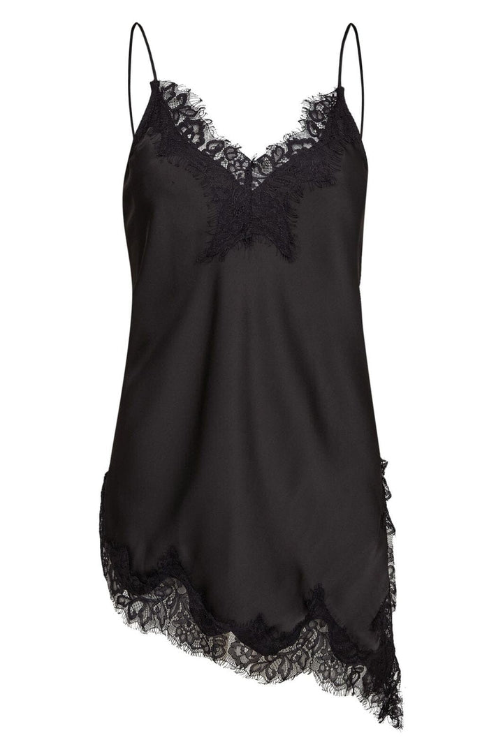 Haute L'Amitié - Naomi Asym Lingerie Top HL10545 - Black Toppe 