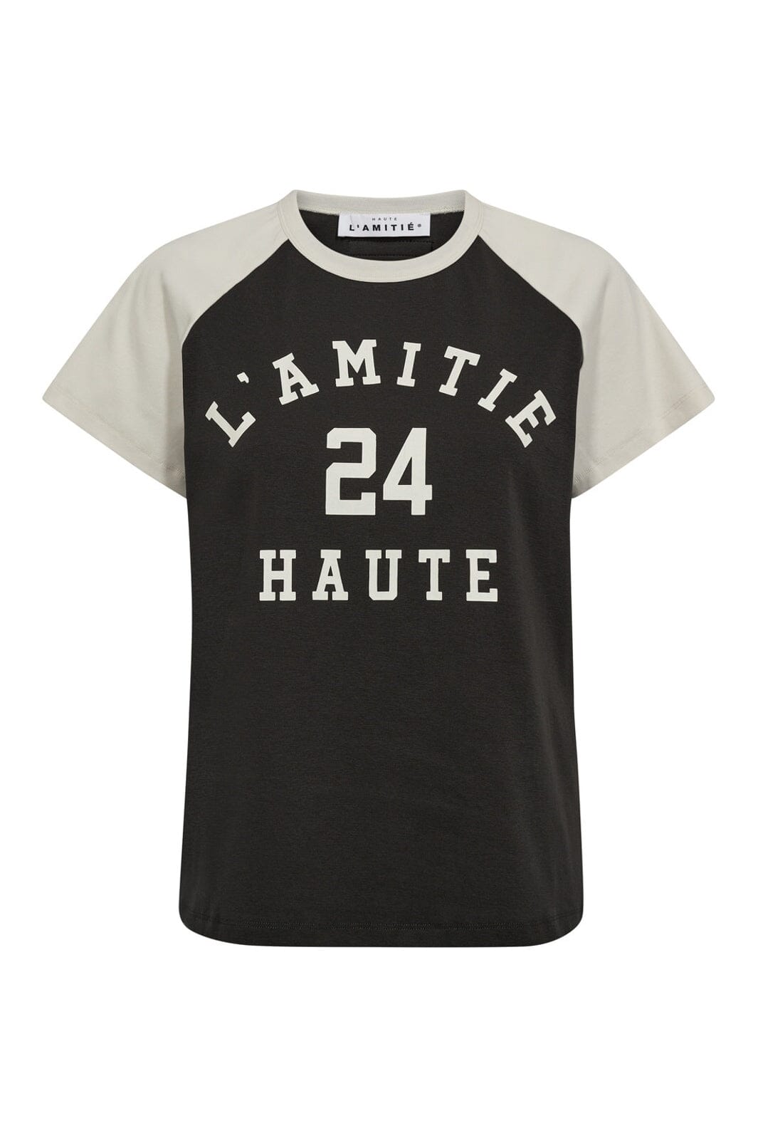 Haute L'Amitié - Neckline College Tee HL10109 - Antracit
