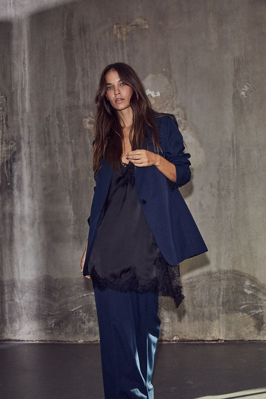 Haute L'Amitié - Premiere Single Blazer HL10002 - Navy Blazere 