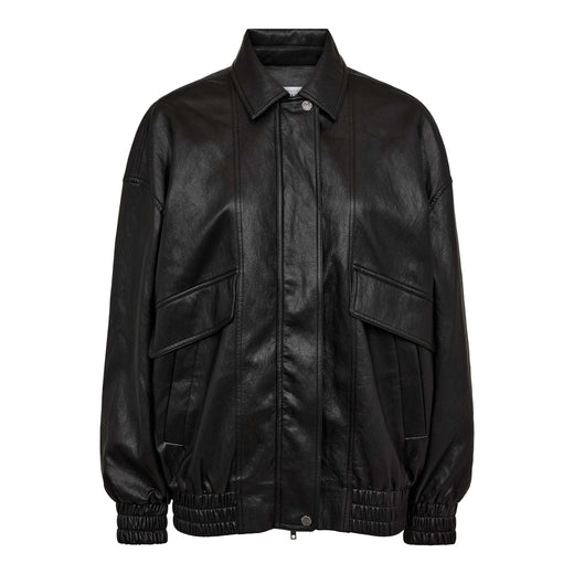 Haute L'Amitié - Rizz Pu Jacket HL10689 - Black Jakker 