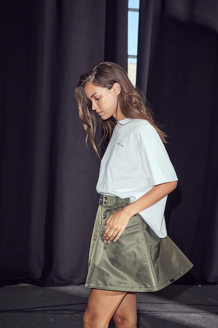 Haute L'Amitié - Sally Tech Skirt Hl11075 - Army Nederdele 