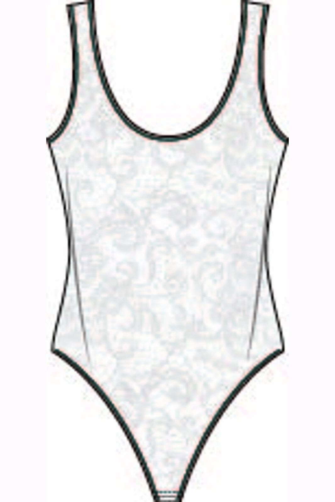 Haute L'Amitié - Summer Lace Body HL10108 - Black