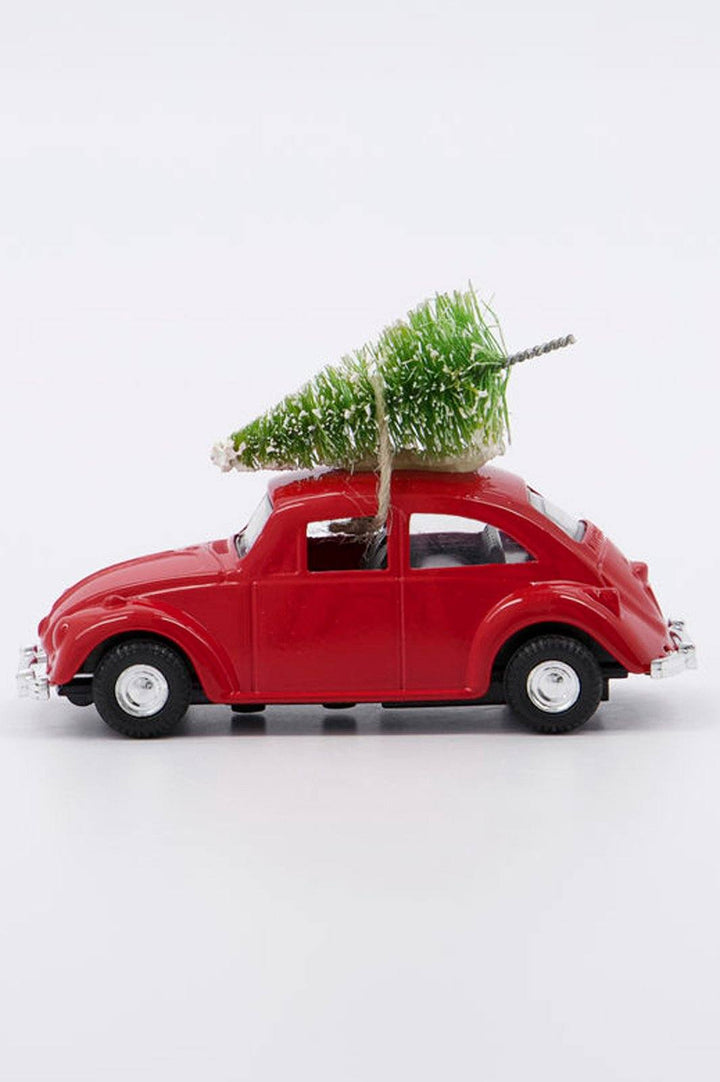 House Doctor - Mini Xmas Car - Red Jul 