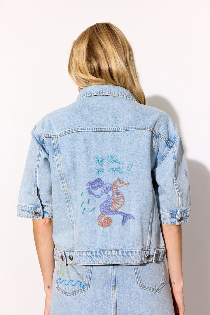Hunkøn - Kenna Denim Jacket 26020 - Light Denim Jakker 