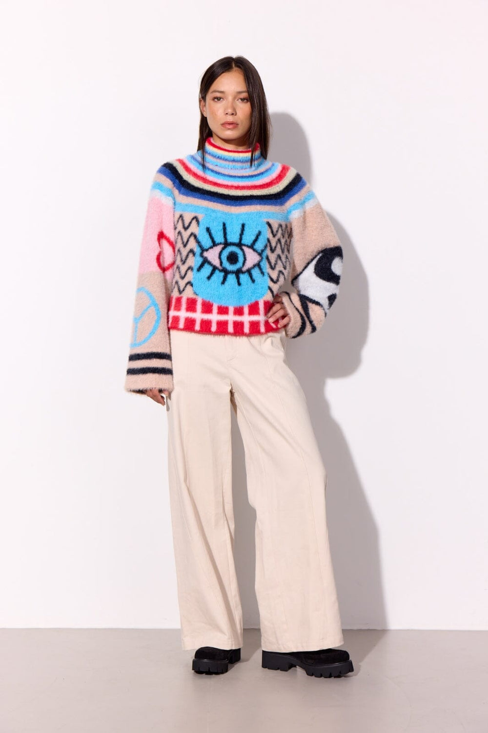 Hunkøn - Kitti Knit Blouse 25578 - Mixed