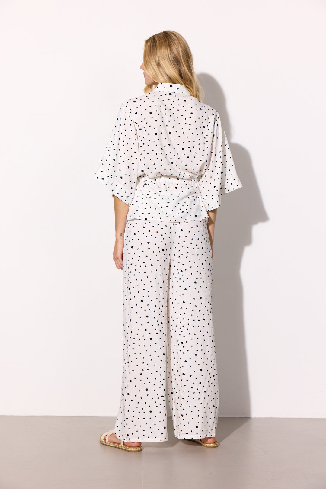 Hunkøn - Kris Trousers 26123 - White Bukser 