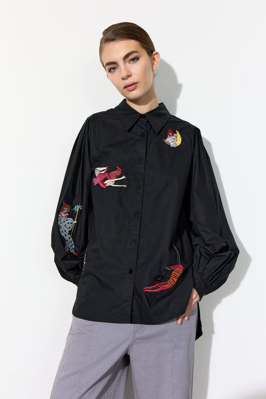 Hunkøn - Sasha Shirt 26515 - Black Skjorter 