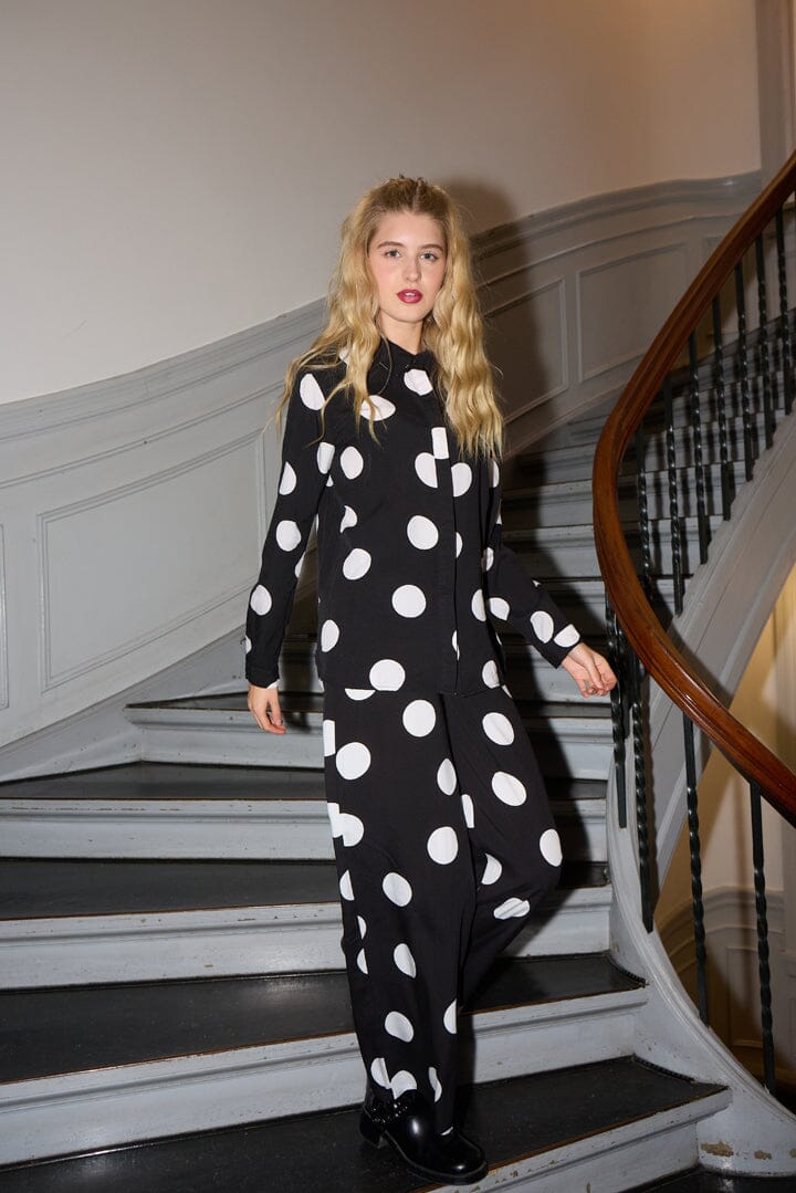 Hunkøn - Vicky Shirt 25980 - Big Dots Skjorter 