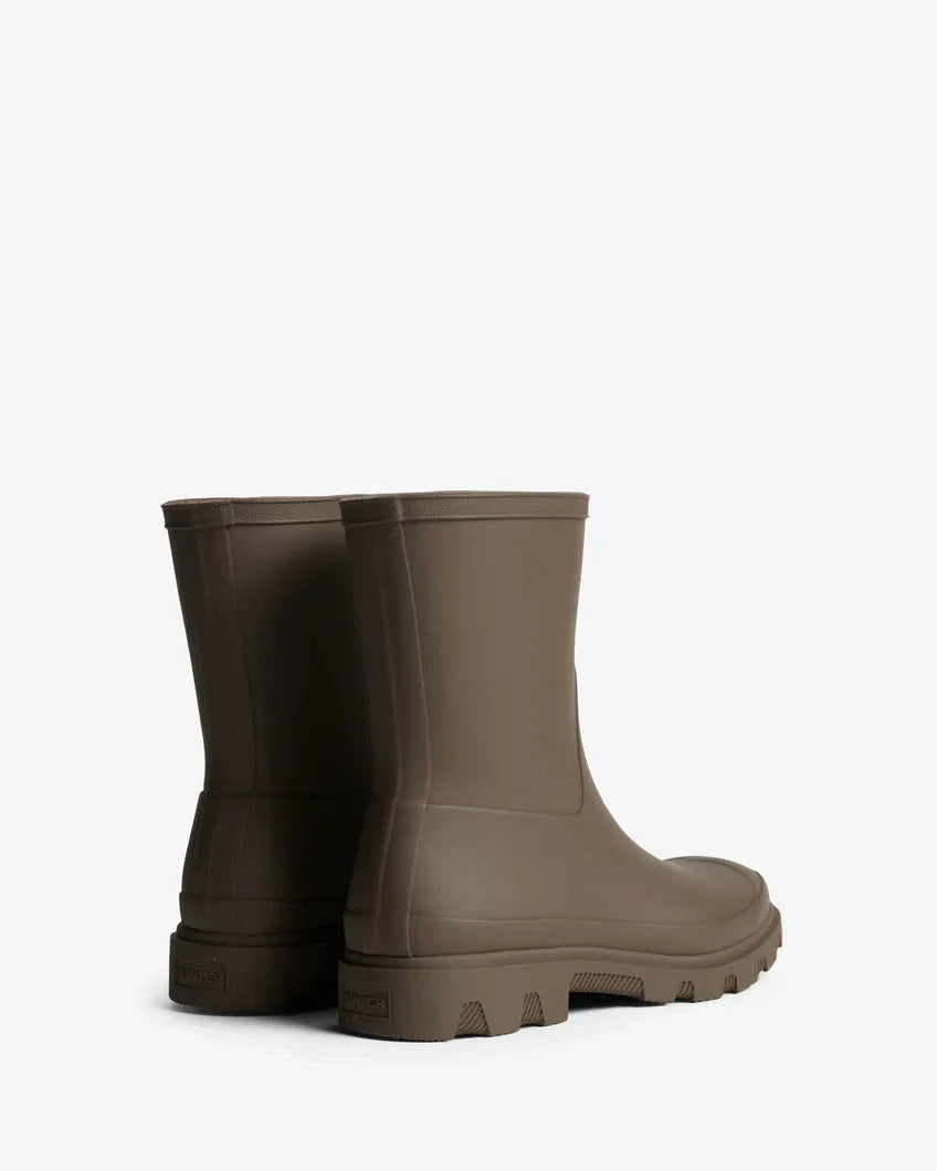 Hunter - Downpour Short Boot Hfru0002251cb - Chocolate Brown Gummistøvler 