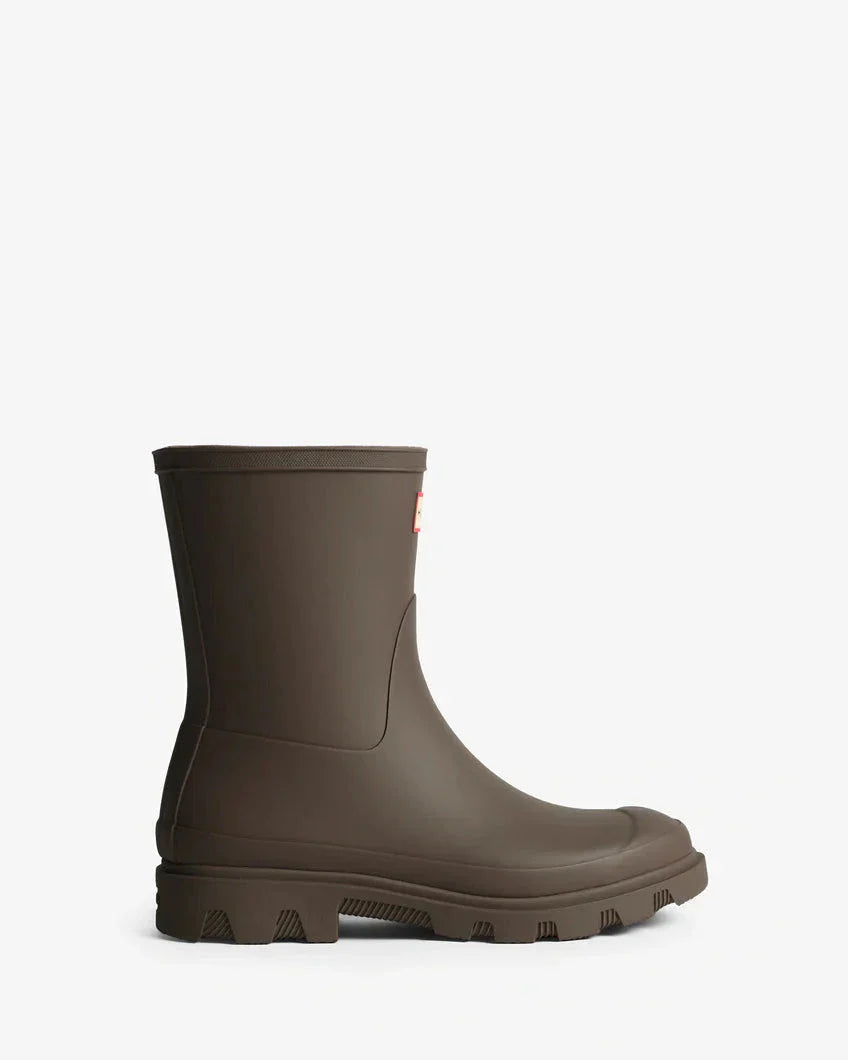 Hunter - Downpour Short Boot Hfru0002251cb - Chocolate Brown Gummistøvler 