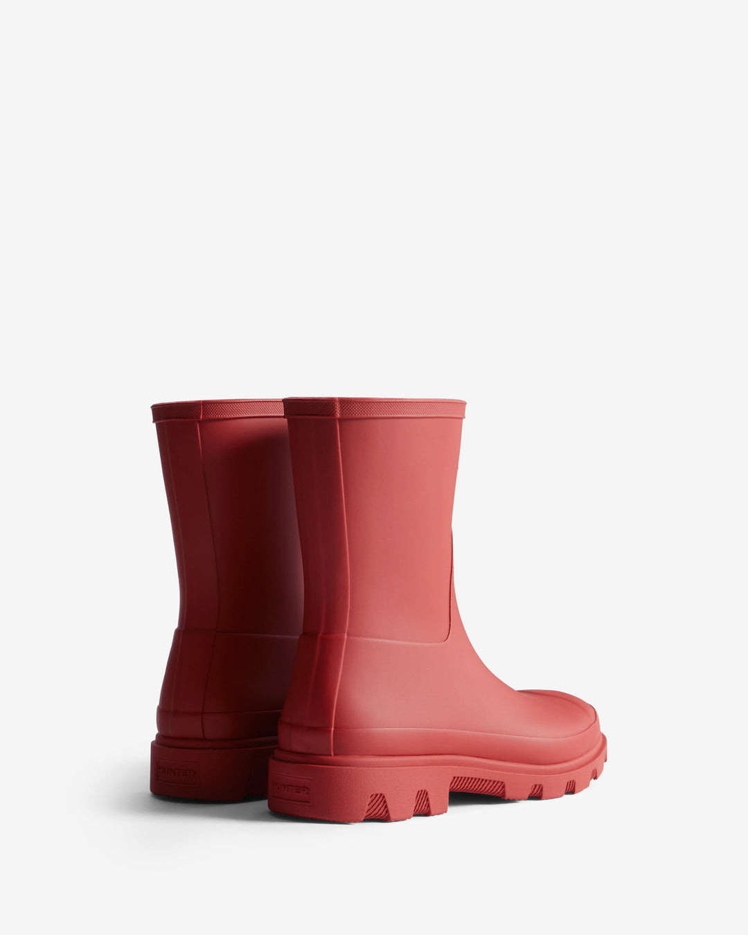 Hunter - Downpour Short Boot Hfru0002251mlr - Military Red Gummistøvler 