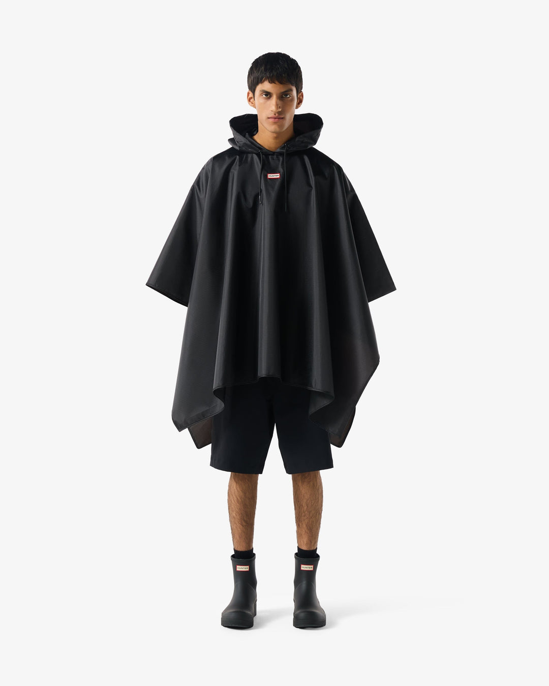 Hunter - Hunter Packable Poncho Haru0007261hb - 001-black Regnjakker 