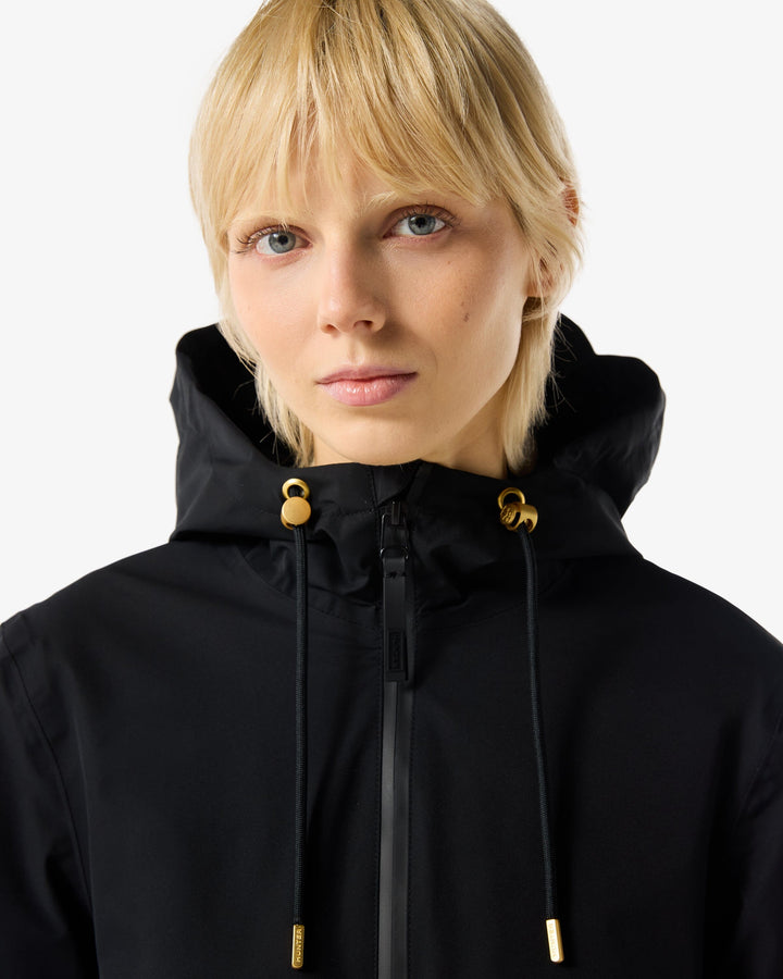 Hunter - Original Lightweight Waterproof Jacket Harw0004261hb - Black Regnjakker 