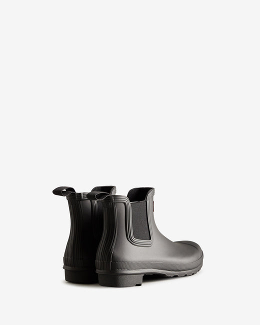Hunter - Womens Original Chelsea Boot Wfs2078rmablk - Black Støvletter 