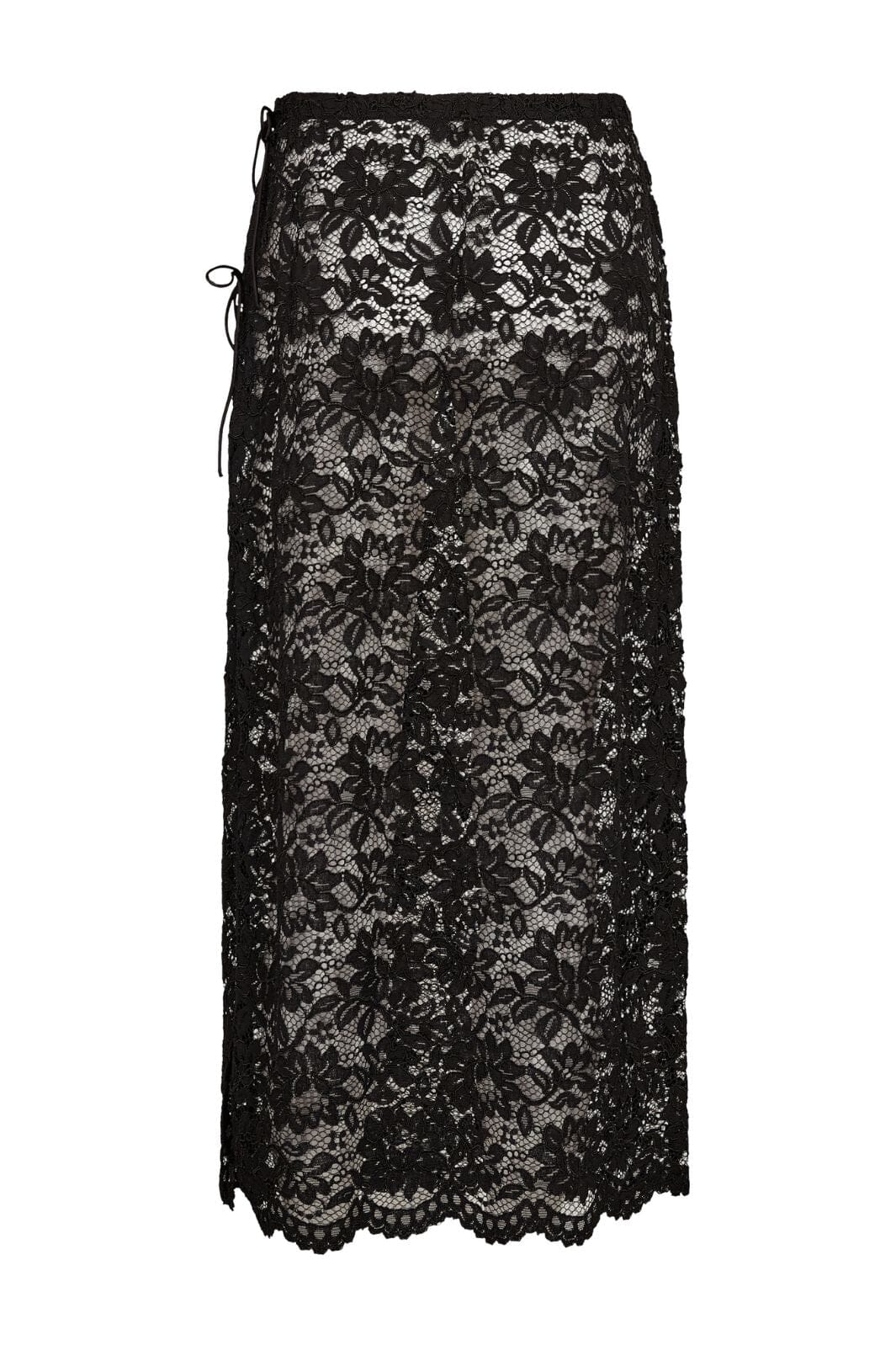 Hype The Detail - Lace Skirt 380-97 - 9 - Black Nederdele 