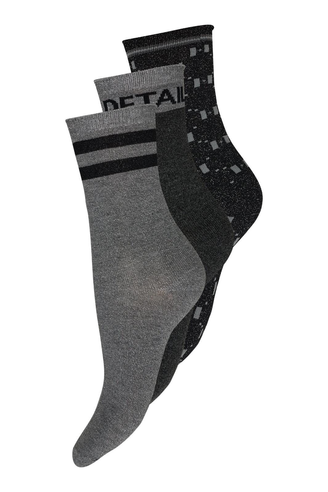 Hype The Detail - Socks 3-Pack 21550-75 - 9004 - Multifarvet Strømper 