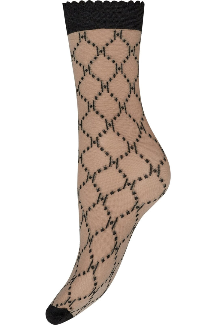 Hype The Detail - Socks Logo - Nude/Black