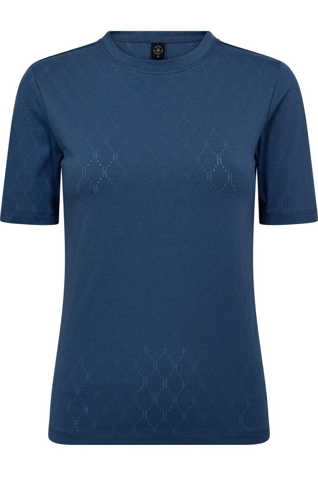 Hype The Detail - Tee S/S, Cotton 600-2 - 48 - Blå T-shirts 