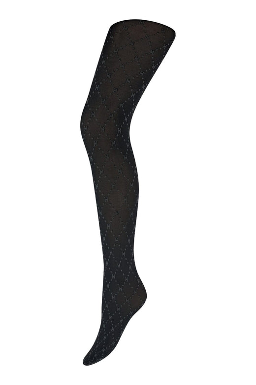 Hype The Detail - Tights 50 Den 3D 16662-7700 - 1120 - Black Bodystockings 